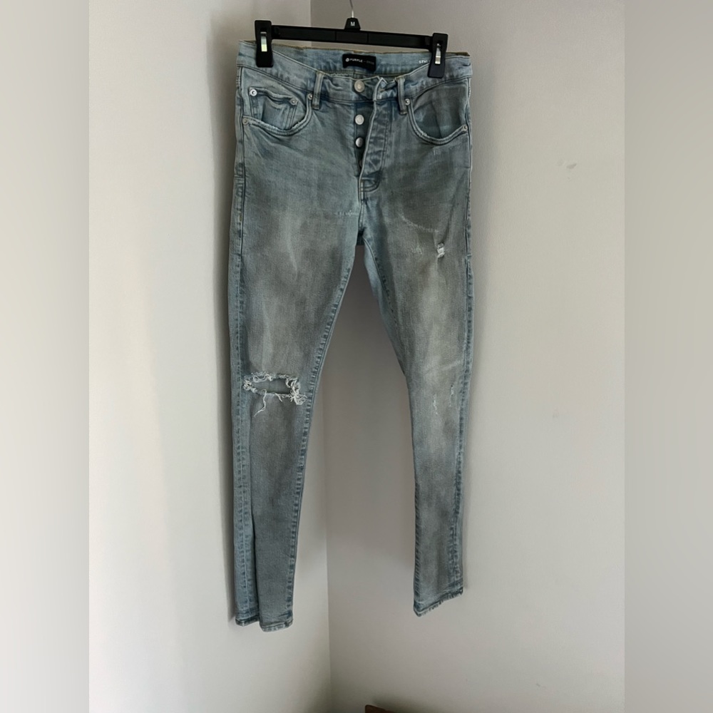 Sz 30 Blue Purple Jeans